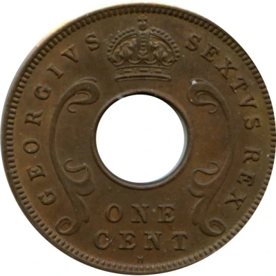 1 Cent - George VI front