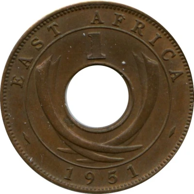 1 Cent - George VI back