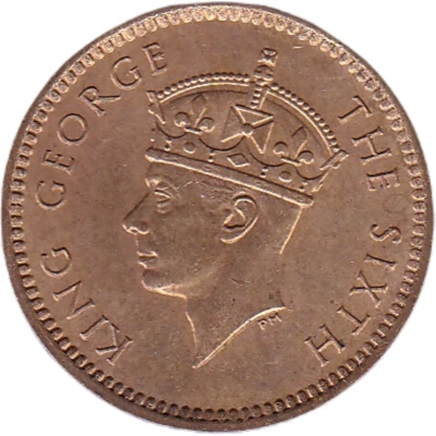 1 Cent - George VI front