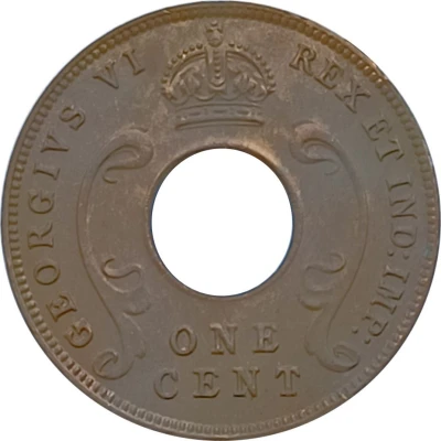 1 Cent - George VI front