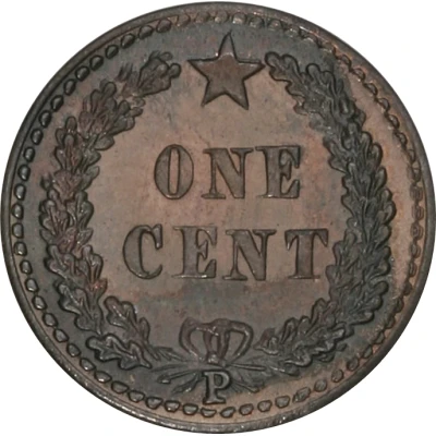 1 Cent Pattern back