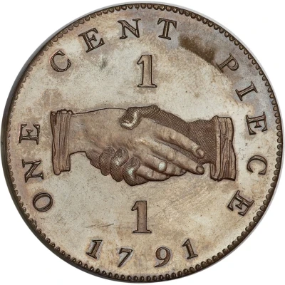 1 Cent Sierra Leone Company back