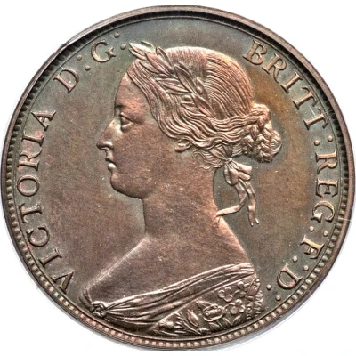 1 Cent - Victoria Pattern front