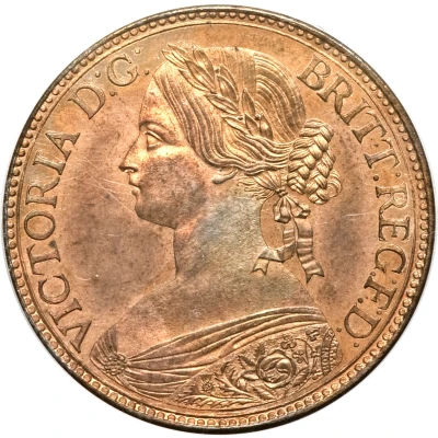 1 Cent - Victoria Pattern front