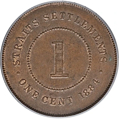 1 Cent - Victoria back