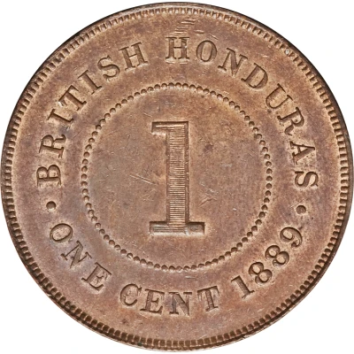 1 Cent - Victoria back