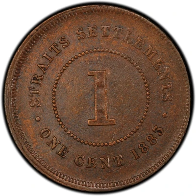 1 Cent - Victoria back