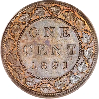 1 Cent - Victoria back