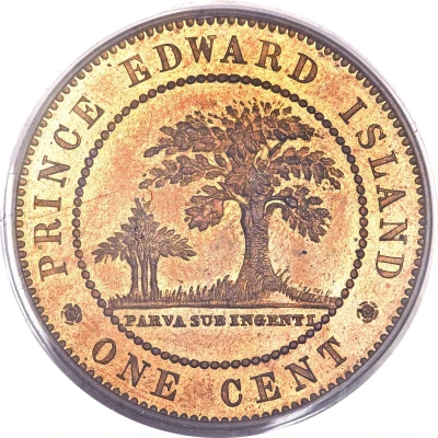 1 Cent - Victoria back