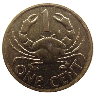 1 Cent magnetic back