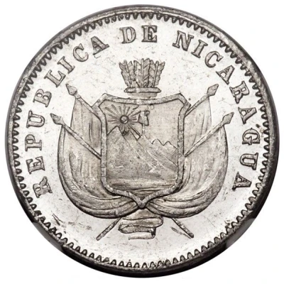 1 Centavo Aluminium Piedfort front