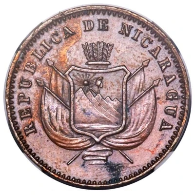 1 Centavo Copper Trial front