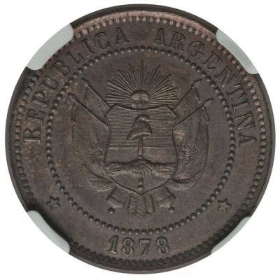 1 Centavo Fuertes Pattern front