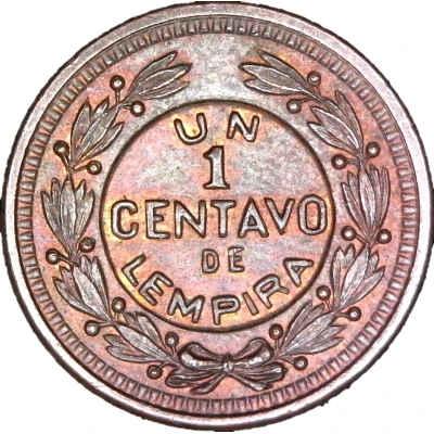 1 Centavo Heavy Type back