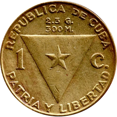 1 Centavo José Martí front