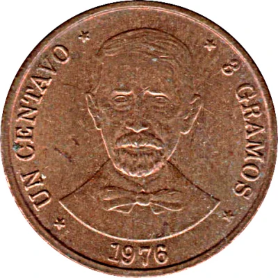 1 Centavo Juan Pablo Duarte back