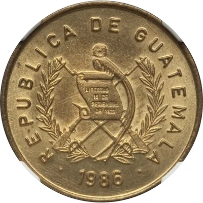 1 Centavo Obverse Mule front