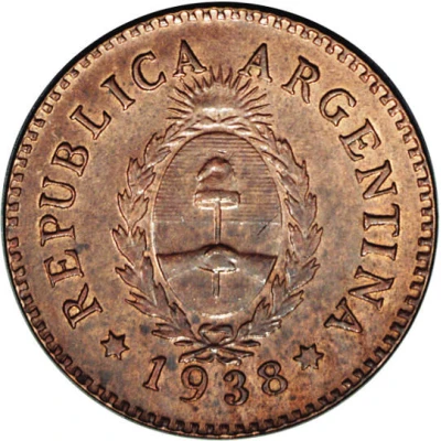 1 Centavo Pattern front