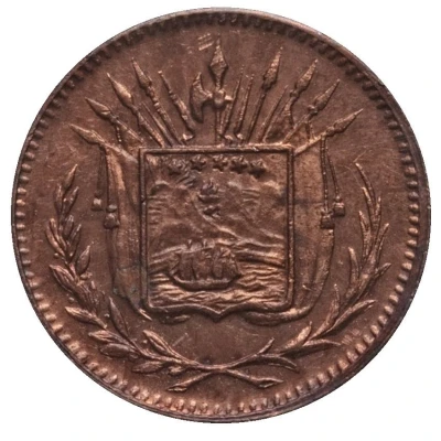 1 Centavo Piedfort front