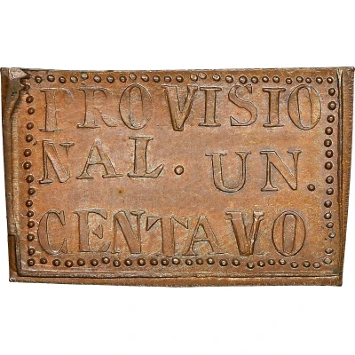 1 Centavo Provisional Government back