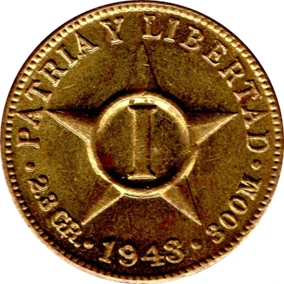 1 Centavo back