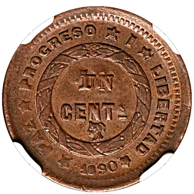 1 Centavo back