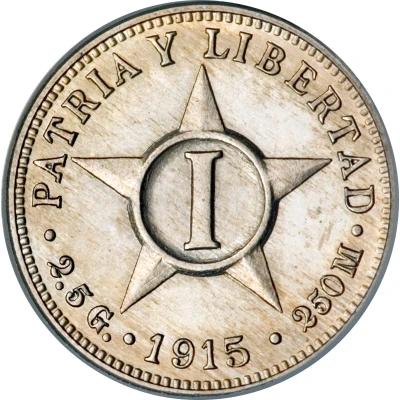 1 Centavo back