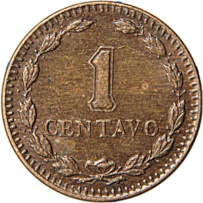 1 Centavo back