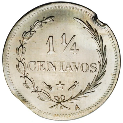 1¼ Centavos Essai back