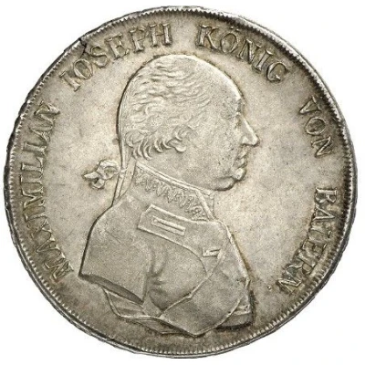 1 Conventionsthaler - Maximilian I Joseph Königstaler front