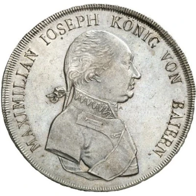 1 Conventionsthaler - Maximilian I Joseph Königstaler front