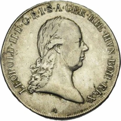 1 Couronne / Kronenthaler - Leopold II front