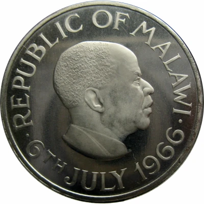 1 Crown Declaration of the Republic of Malawi front