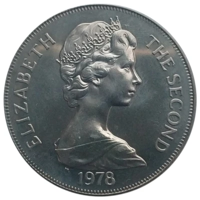 1 Crown - Elizabeth II Coronation front