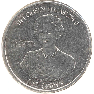 1 Crown - Elizabeth II Longest Reigning British Monarch back