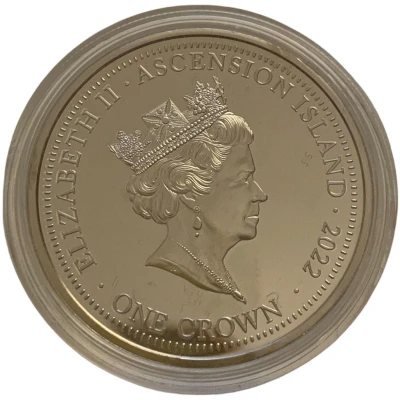 1 Crown - Elizabeth II Platinum Jubilee front