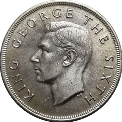 1 Crown - George VI Royal Visit front