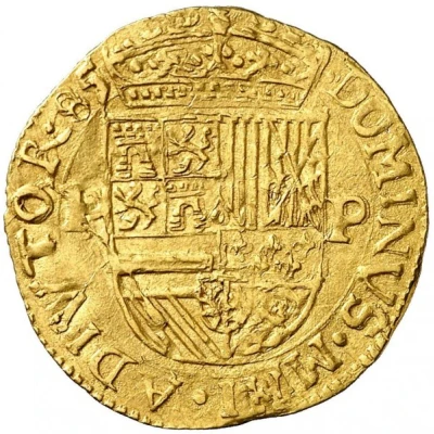 1 Crown - Philip II back