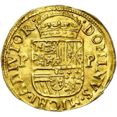 1 Crown - Philip II back