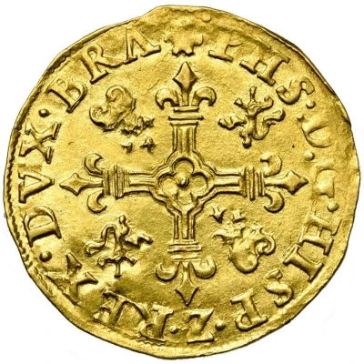 1 Crown - Philip II front