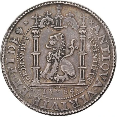 1 Daalder - Brabant Revolt Piedfort front