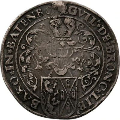 1 Daalder "Helmeted Daalder" - William V von Bronkhorst front