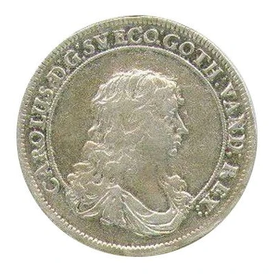 1 Dalderi - Carl XI 2nd portrait front