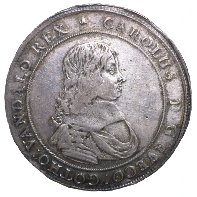 1 Dalderi - Carl XI 3rd portrait front