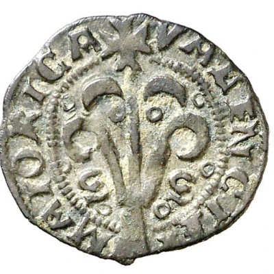 1 Denier - Ferdinandus II mark SS ND back