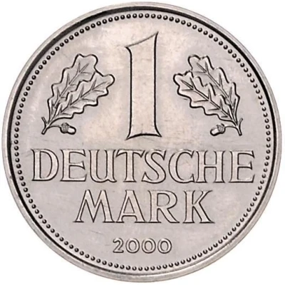 1 Deutsche Mark Mark Retirement - Pattern back