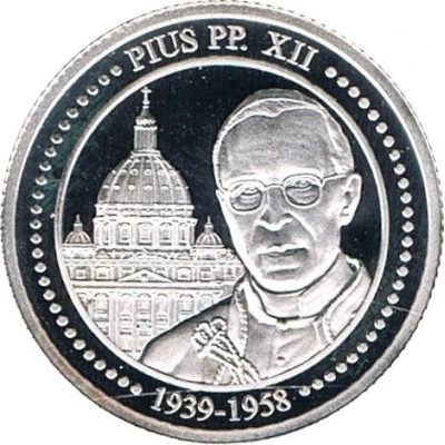 1 Diner Pope Pius XII back