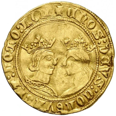 1 Dobla - Ferdinandus V and Elisabet I ND front