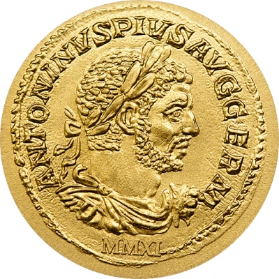 1 Dollar Antoninus Caracella Aureus back