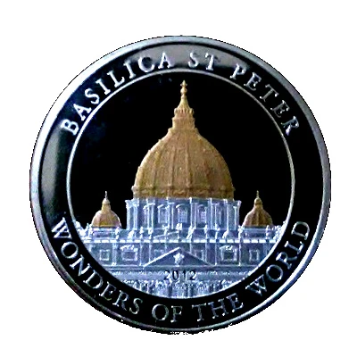 1 Dollar Basilica St Peter back